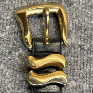 Vintage‎ 90s Brighton Leather Dark Green Belt Medium EUC